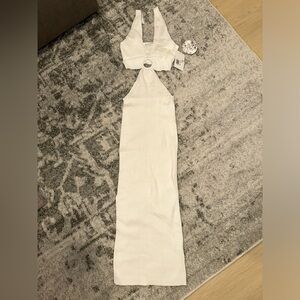 Forever 21 bodycon cut out dress